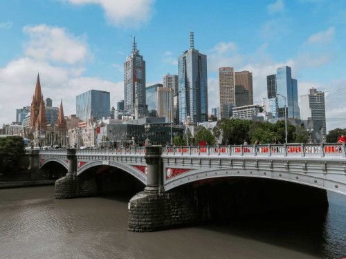 Strategically positioned spanning the Yarra River, the Princes Bridge is always involved in Melbourne's big celebrations.