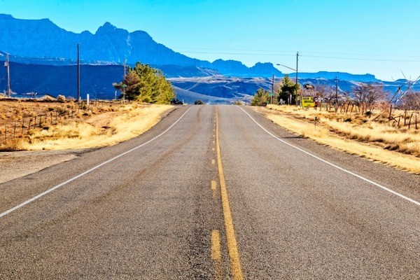 Hit the Utah road in your USA RV rental.
